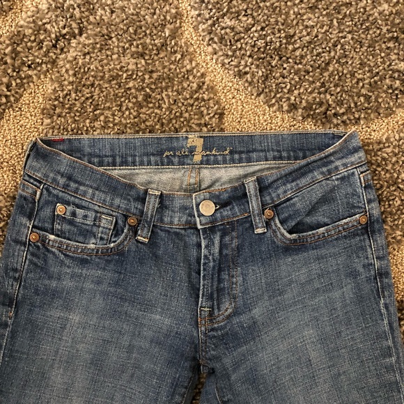 Mid Rise Boot cut jeans by 7 For All Mankind. - Picture 2 of 6